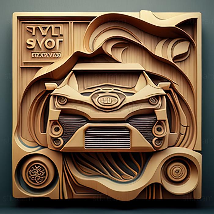 3D модель Toyota eCom (STL)